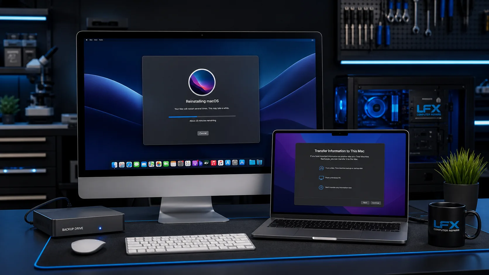 Mac OS Reinstall Brighton