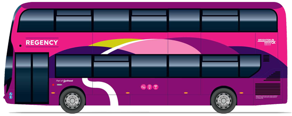 Brighton Regency bus